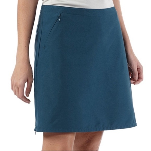 Patagonia Dresses & Skirts - Patagonia Duway Skort Women's Teal A-Line Skirt